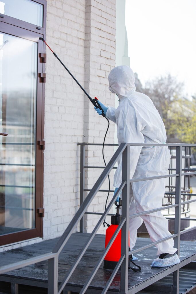 coronavirus pandemic disinfectant protective suit mask sprays disinfectants room 2 scaled 1